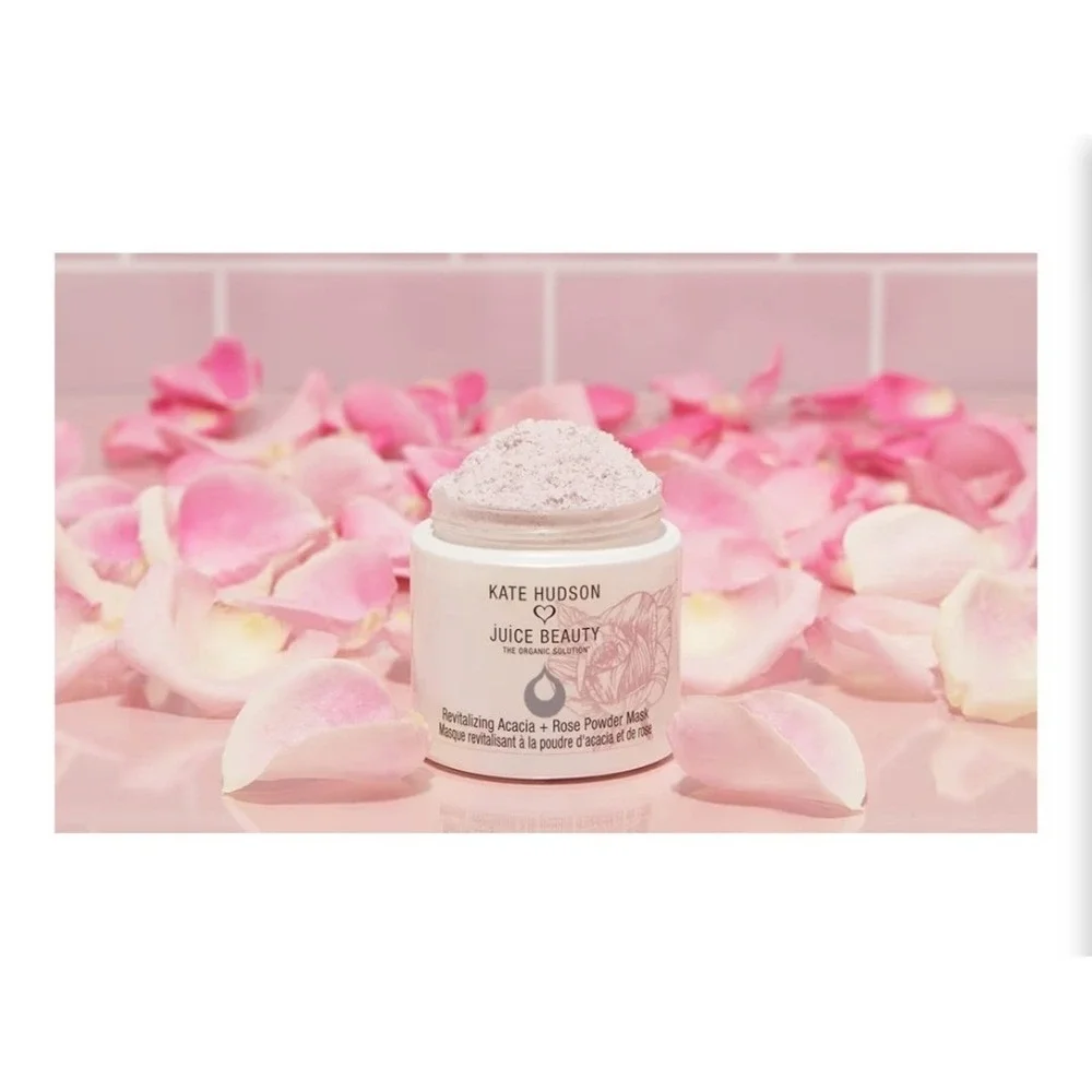 Kate Hudson Juice Beauty Revitalizing Acacia & Rose Powder Mask 1.7 oz Brand New